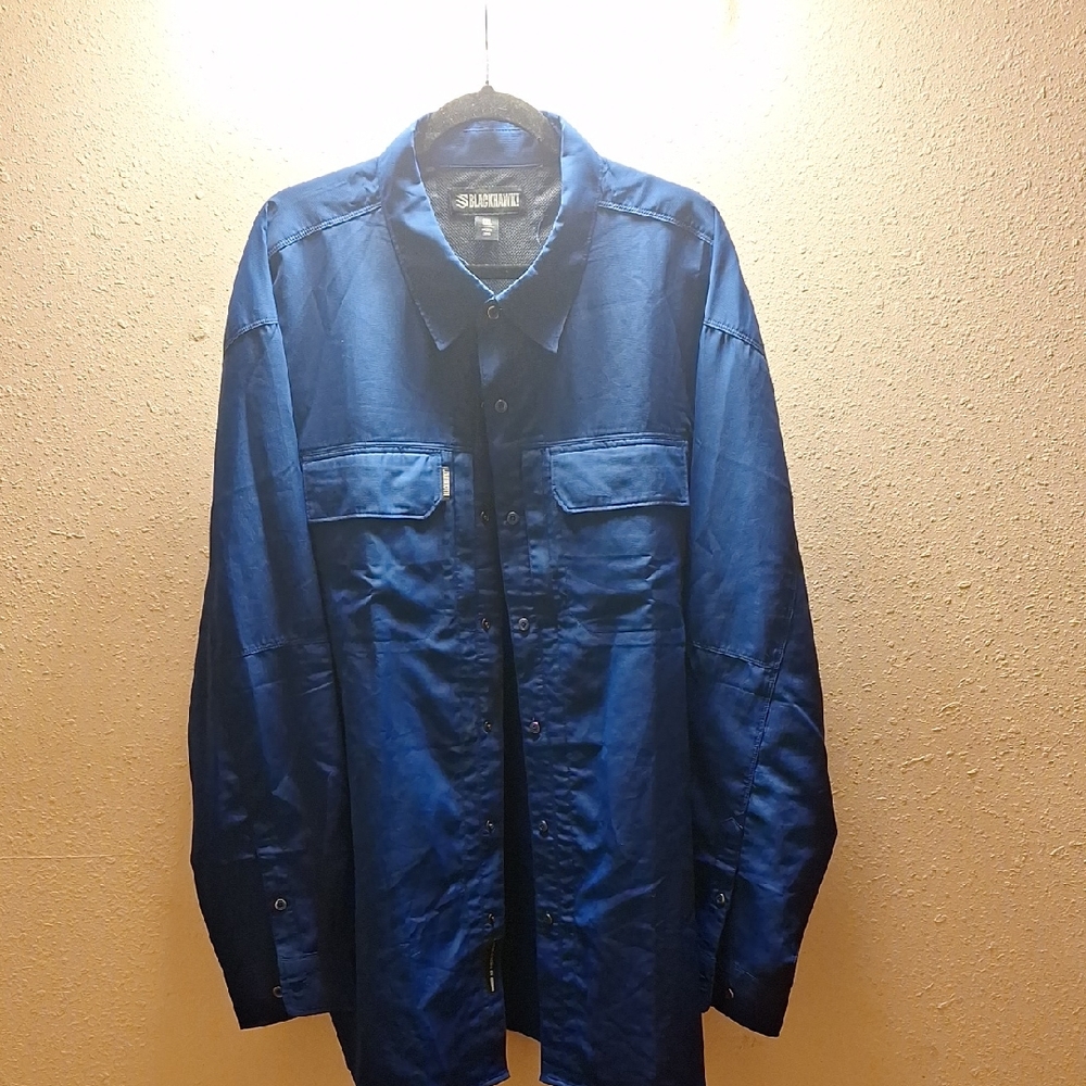 Men's Classic Navy Dress Shirt